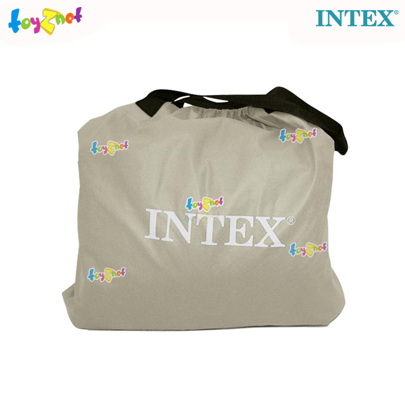 Intex Dura-Beam Comfort-Plush Airbed 4.5ft (Full) 1.37x1.91x0.33 m w/Built-in Elec. Air Pump no.67768