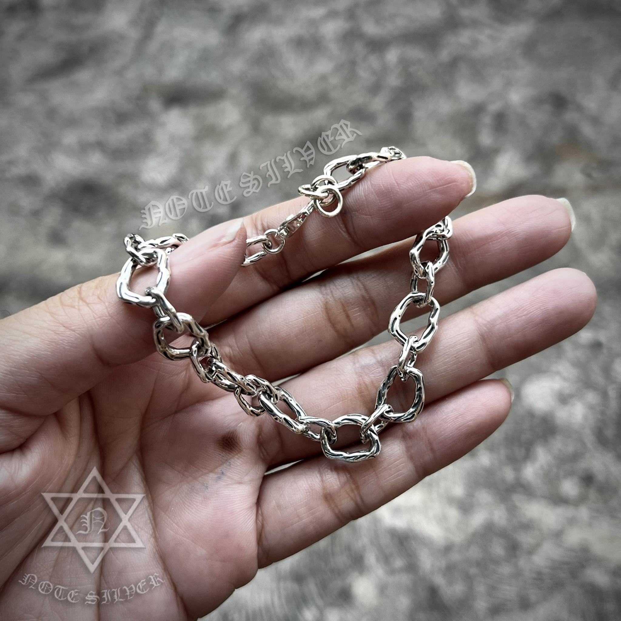 สร้อยข้อมือเงินแท้ MY HEART Sterling Silver 925 NSBL3079