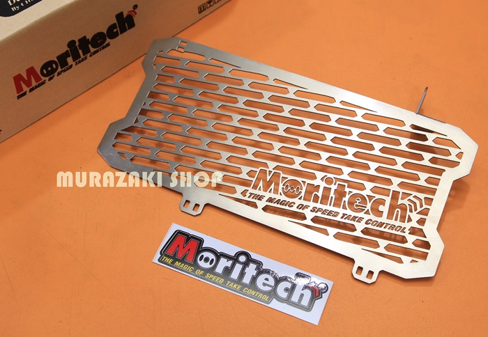 การ์ดหม้อน้ำYAMAHA MT-15 สีเงิน MORITECH ราคา700