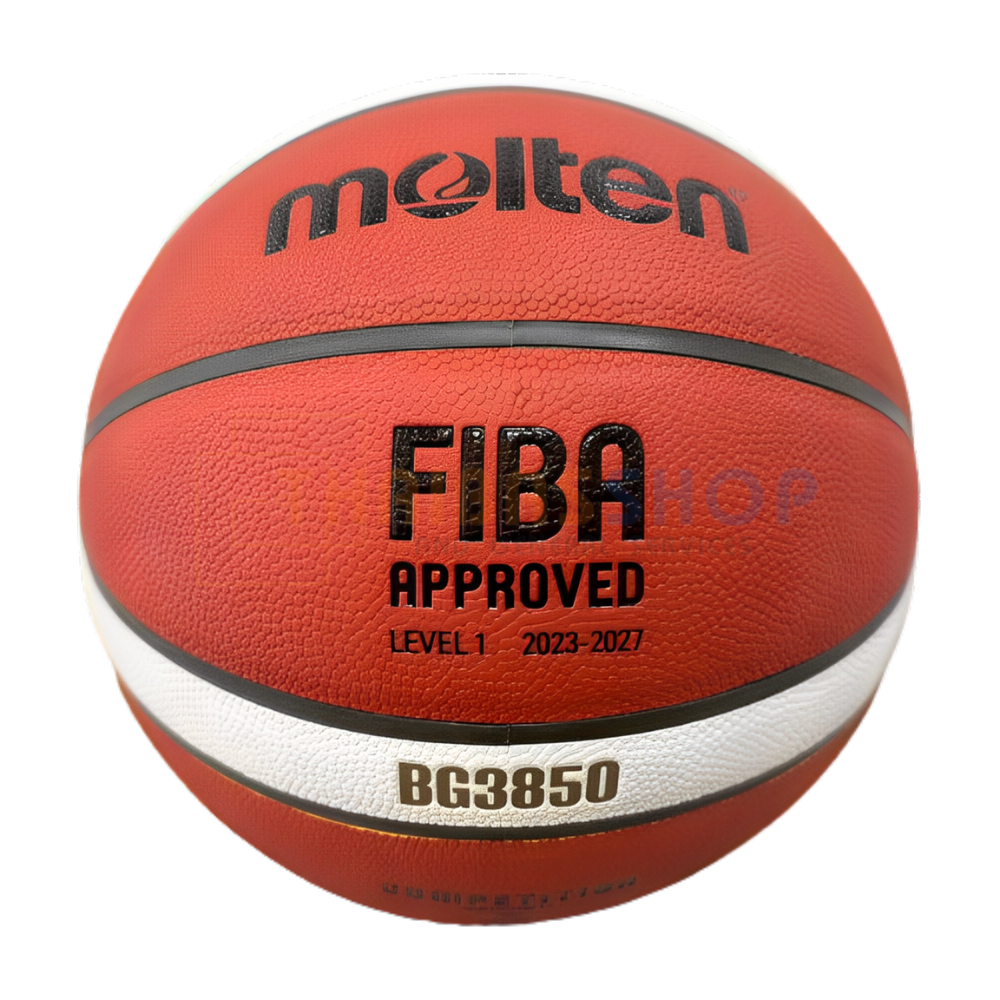 (ของแท้ 100%) ลูกบาส บาสเกตบอล Molten B7G3850 size7 บาส หนัง PU ของแท้ ใช้แข่งขัน มี มอก.