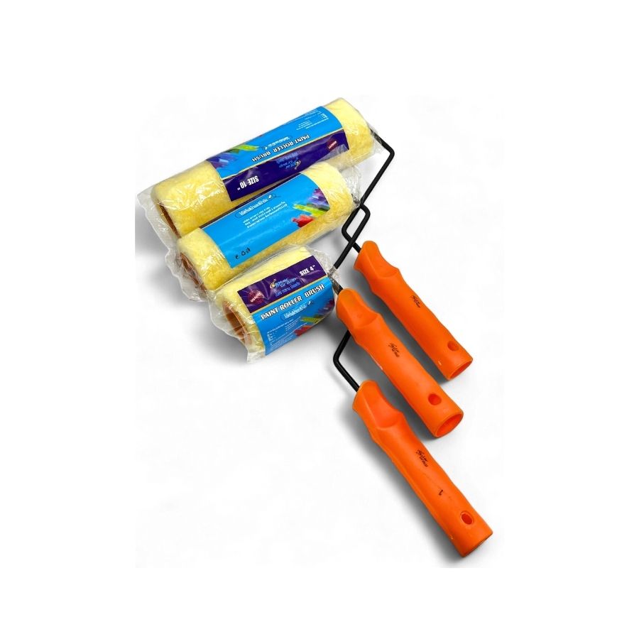 STAR ลูกกลิ้งทาสี (Paint roller) | 4 ,7 ,10 นิ้ว | ใช้ได้ทั้งสีน้ำและสีน้ำมัน
