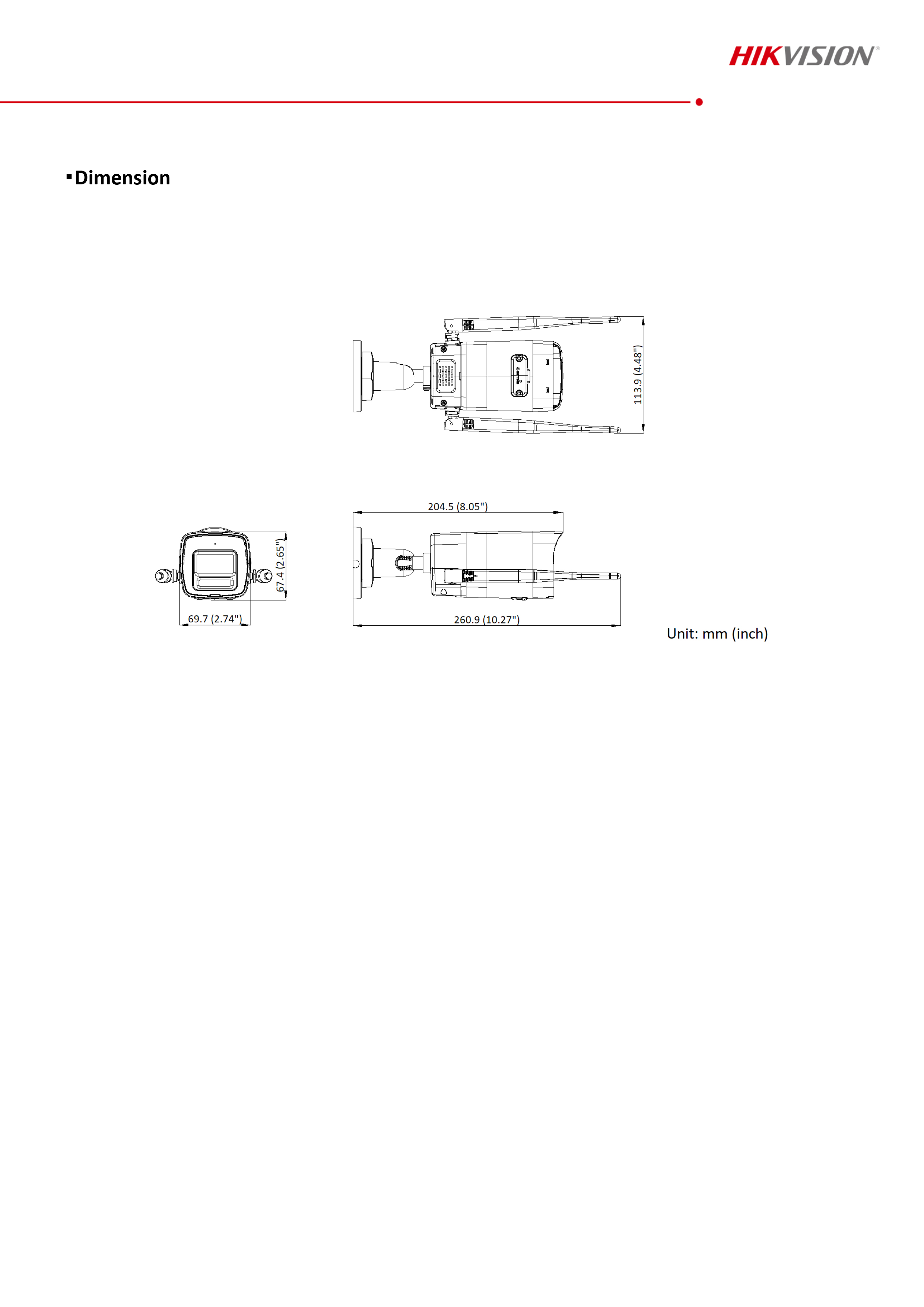 HIKVISION NKS422W0H WIFI KIT 2 MP ชุดกล้อง 2 ตัวพร้อมเครื่องบันทึก 4 CH WIFI มีไมค์และลำโพงในตัว ไม่มี port สำหรับต่อจอ BY BILLIONAIRE SECURETECH NKS422W0H