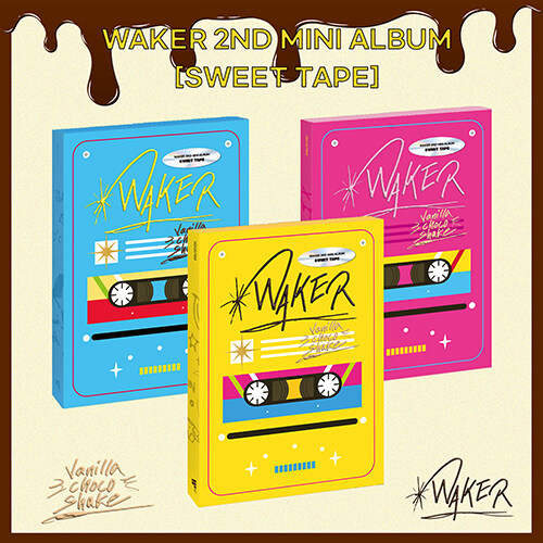 [PRE-ORDER] WAKER - 2nd Mini Album "Sweet Tape"