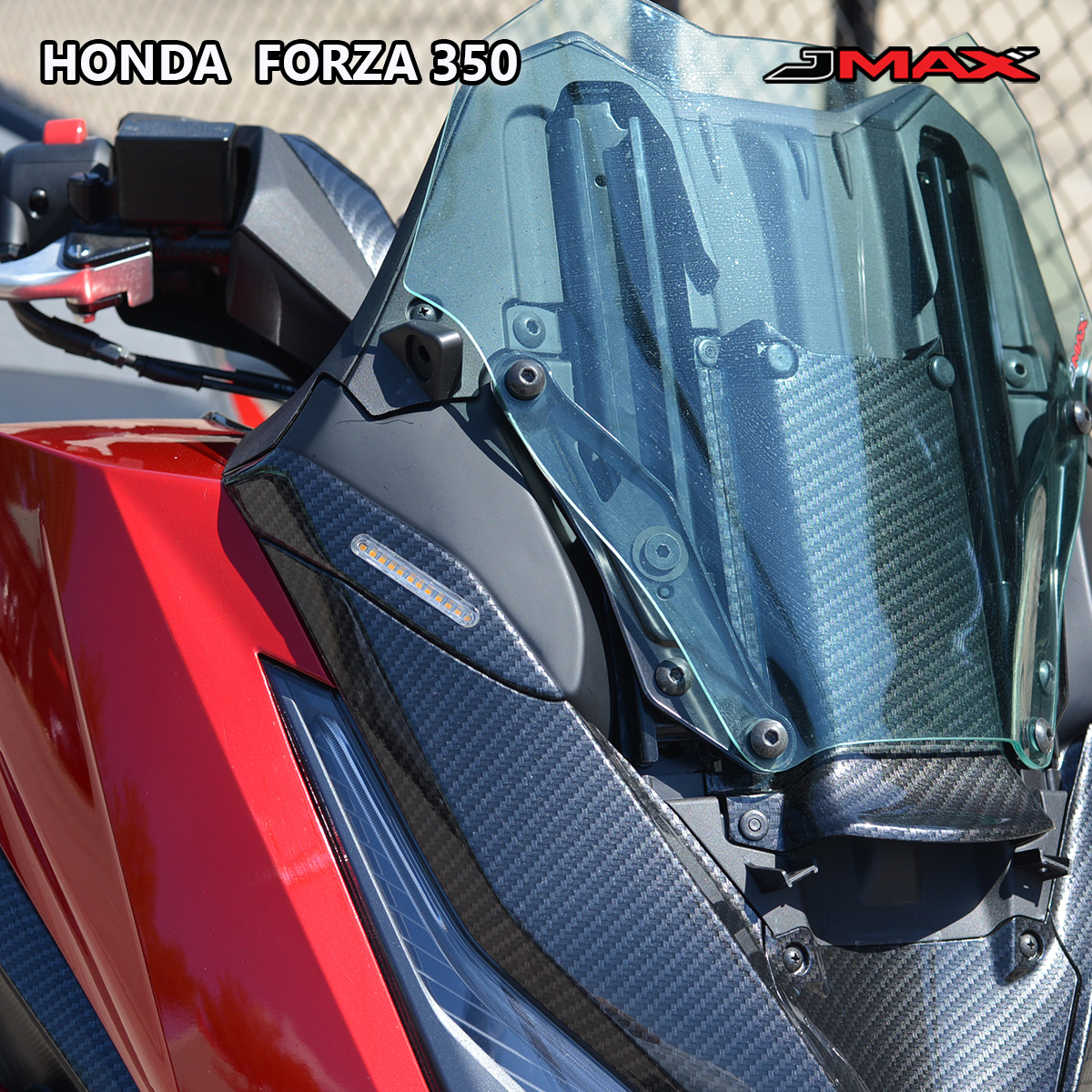 ตัวอุดกระจกสีดำทูโทน(มีไฟเลี้ยว) FORZA 350 J MAX ราคา1600บาท