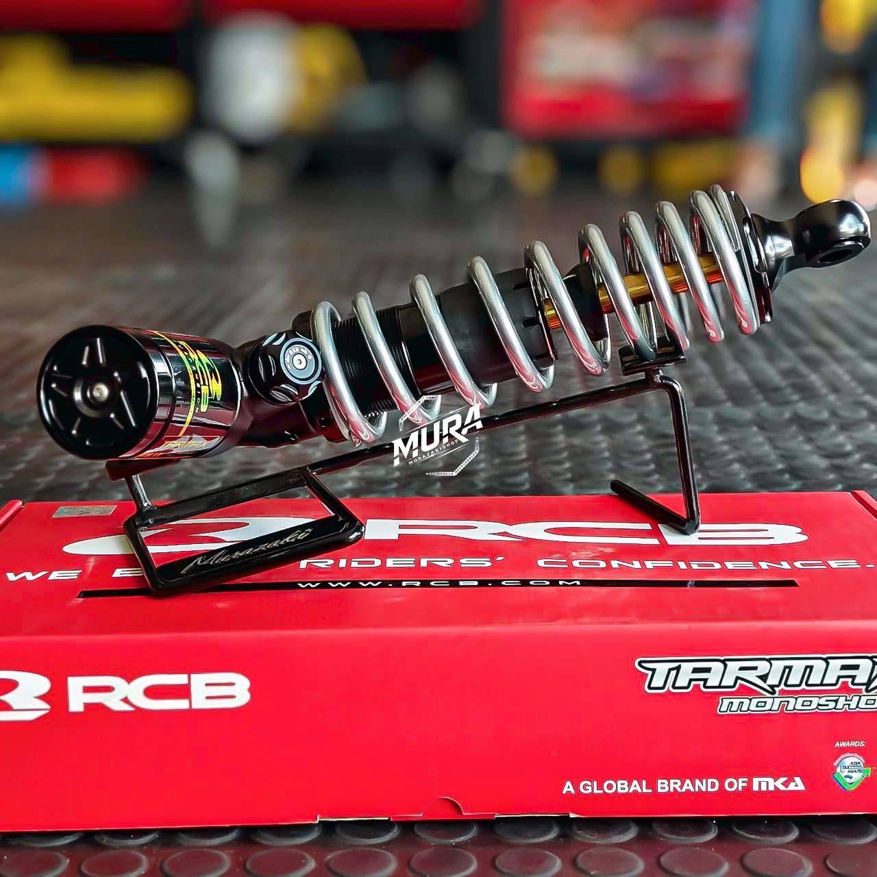 โช้ค RCB ความสูง 320mm. รุ่น Giorno/Lead/GrandFilano/Click125-160/Scoopy i [พร้อมสปริงทำสี]