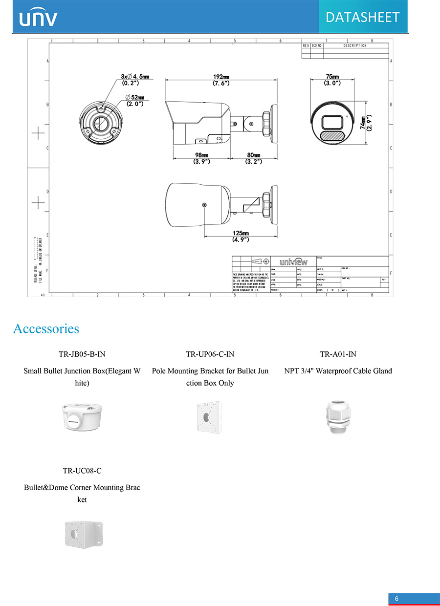UNIVIEW IPC2124SB-ADF28(40)KMC-I0 กล้องวงจรปิด IP CAMERA 4MP Tri-Guard Fixed Dual-light BY BILLIONAIRE SECURETECH IPC2124SB-ADF28(40)KMC-I0