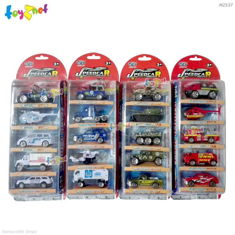 Toyznet ส่งฟรี รถเหล็ก 4 แบบ รุ่น MZ537