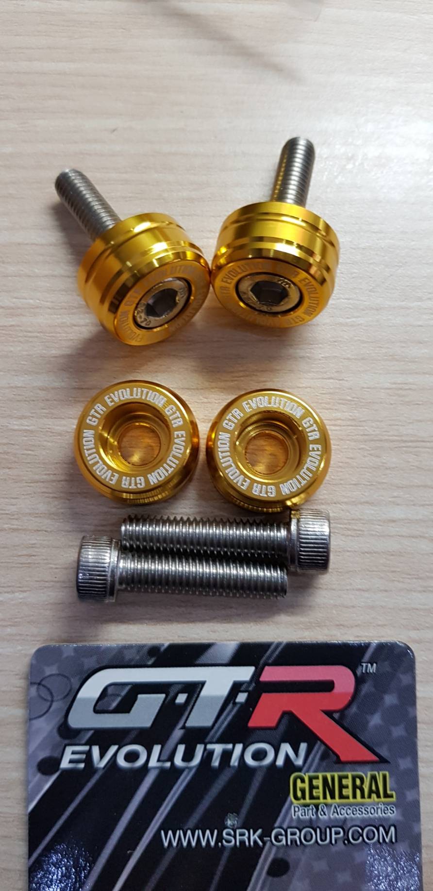 บูชรองน็อตยึดบังโคลน GTR Yamaha Aerox n-max ราคา250