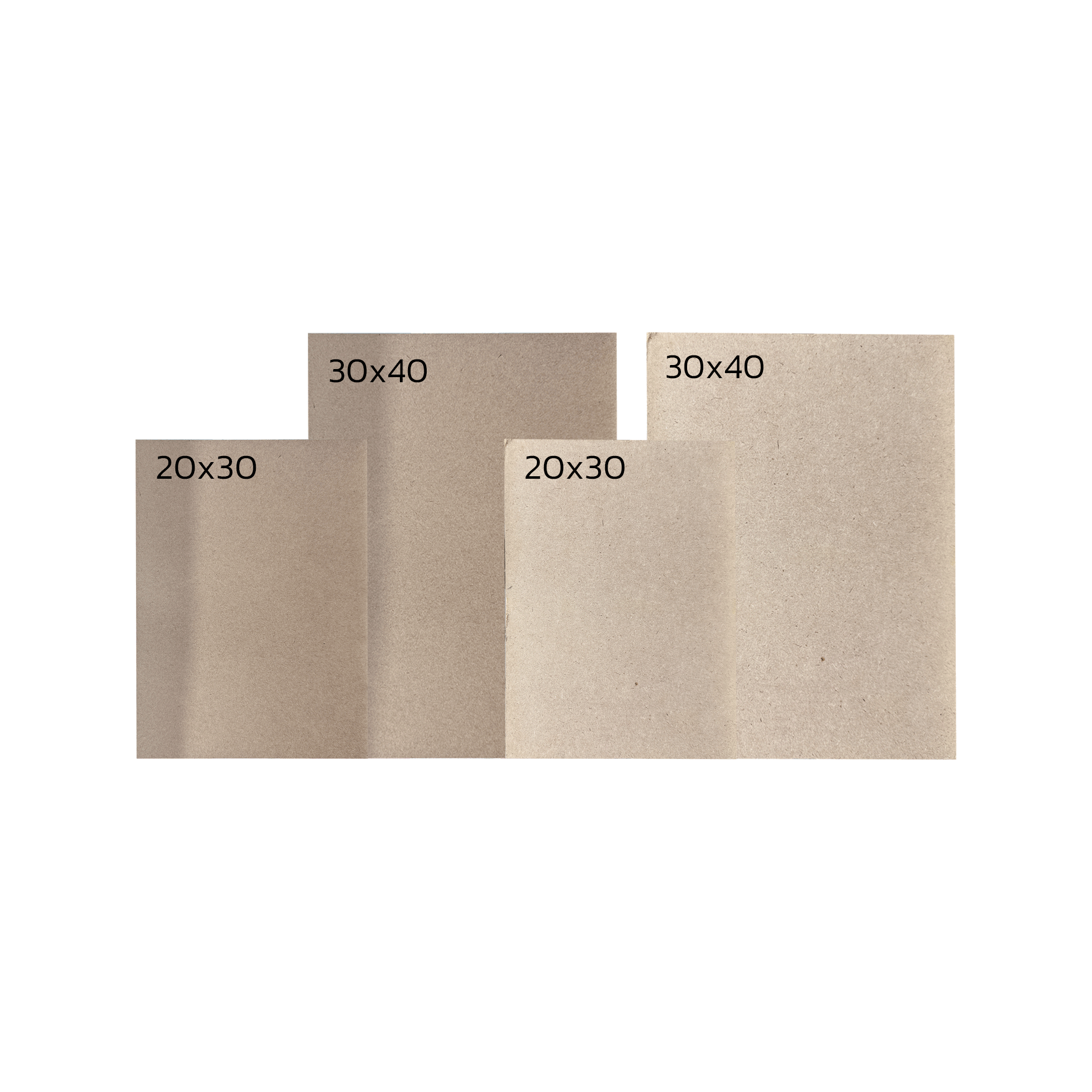 กระดานรองเขียน แผ่นไม้อัด หนา 3 มิล ขนาด 20x30 / 30x40 จำนวน 1 แผ่น