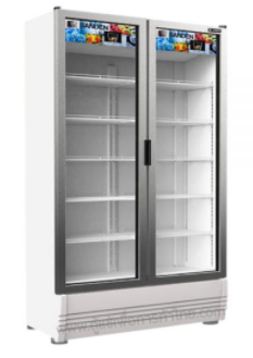 ตู้แช่เครืองดื่ม 2 ประตู Sanden intercool รุ่น SPB-1000 ขนาด 930ลิตร ระเหยน้ำเอง ไม่ต้องเทน้ำทิ้ง