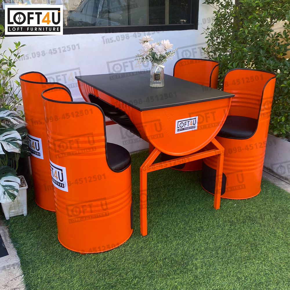 โต๊ะอาหาร4ที่นั่ง Dining Table Set : 4 seats