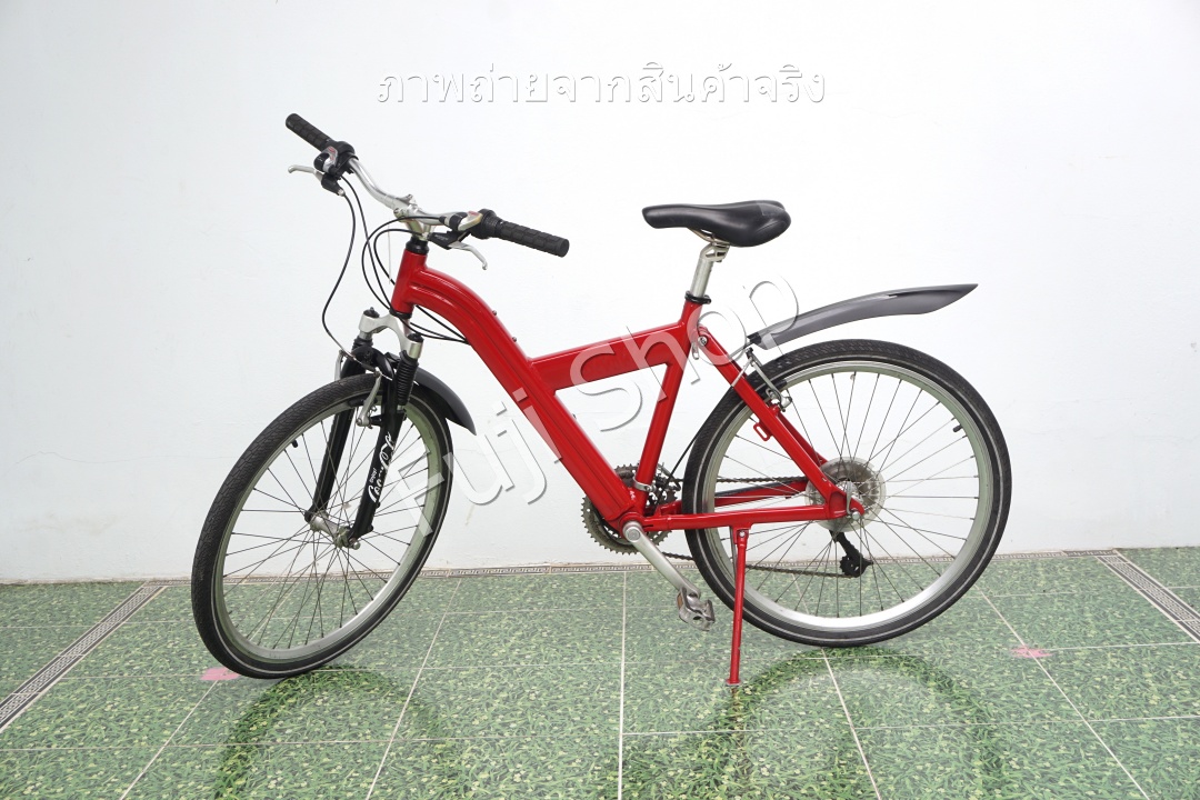 จักรยานเสือภูเขาญี่ปุ่น - ล้อ 26 นิ้ว - มีเกียร์ - มีโช๊ค - อลูมิเนียม - BMW Coca Cola - สีแดง [จักรยานมือสอง]