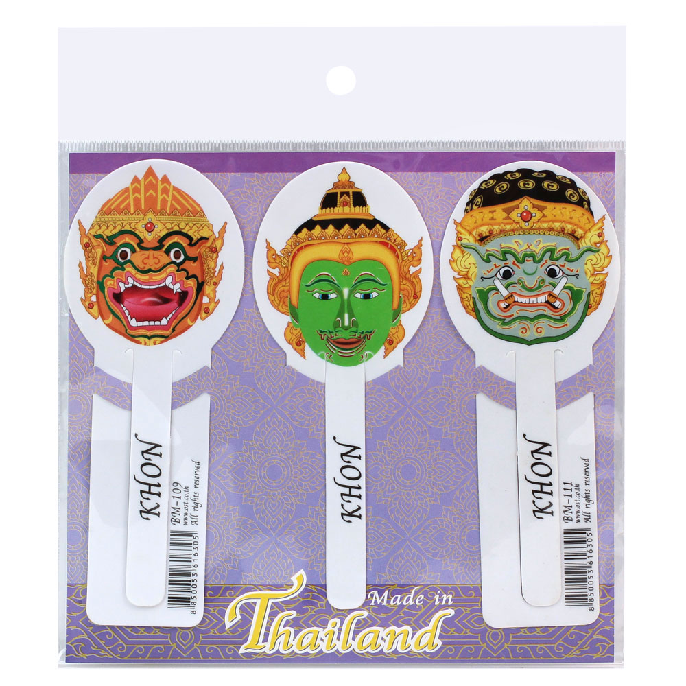 ที่คั่นหนังสือ Bookmark ลายโขน