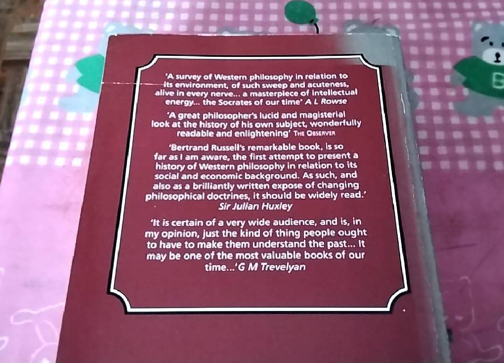 History of Western Philosophy