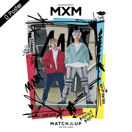[PRE-ORDER] MXM (BRANDNEWBOYS) - 2nd Mini Album "MATCH UP" (M Ver.)