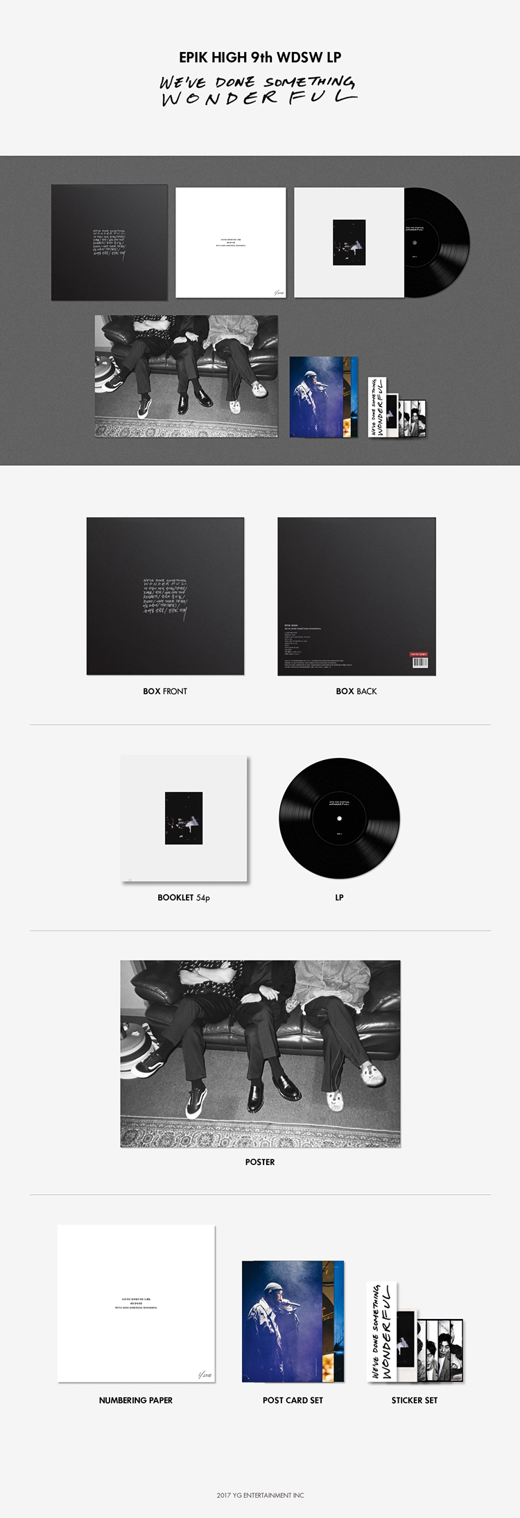 [PRE-ORDER] EPIK HIGH - 9th LP Album &quot;WDSW&quot;
