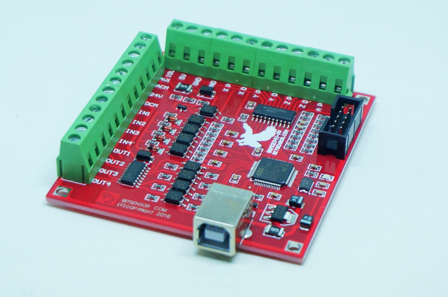 4 Axis CNC USB MACH3 100Khz Breakout Board