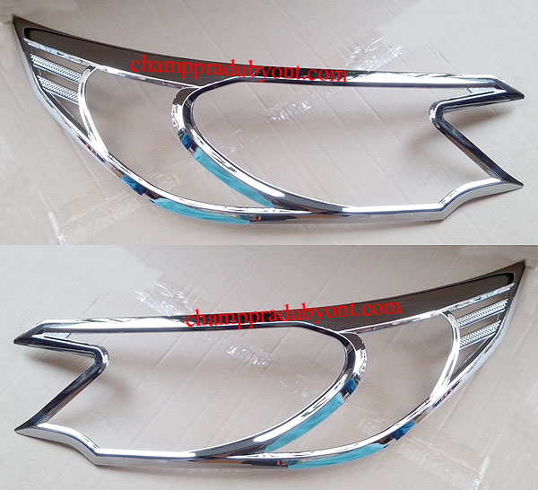 ครอบไฟหน้าโครเมี่ยม HONDA CR-V 12-15