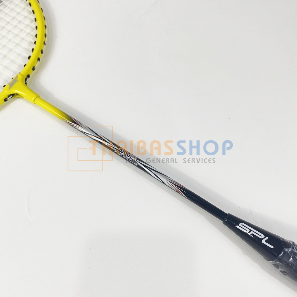 (ของแท้ 100%) ไม้แบดมินตัน ไม้แบด พร้อมซอง SPL Pro 58 สีเหลือง-ดำ