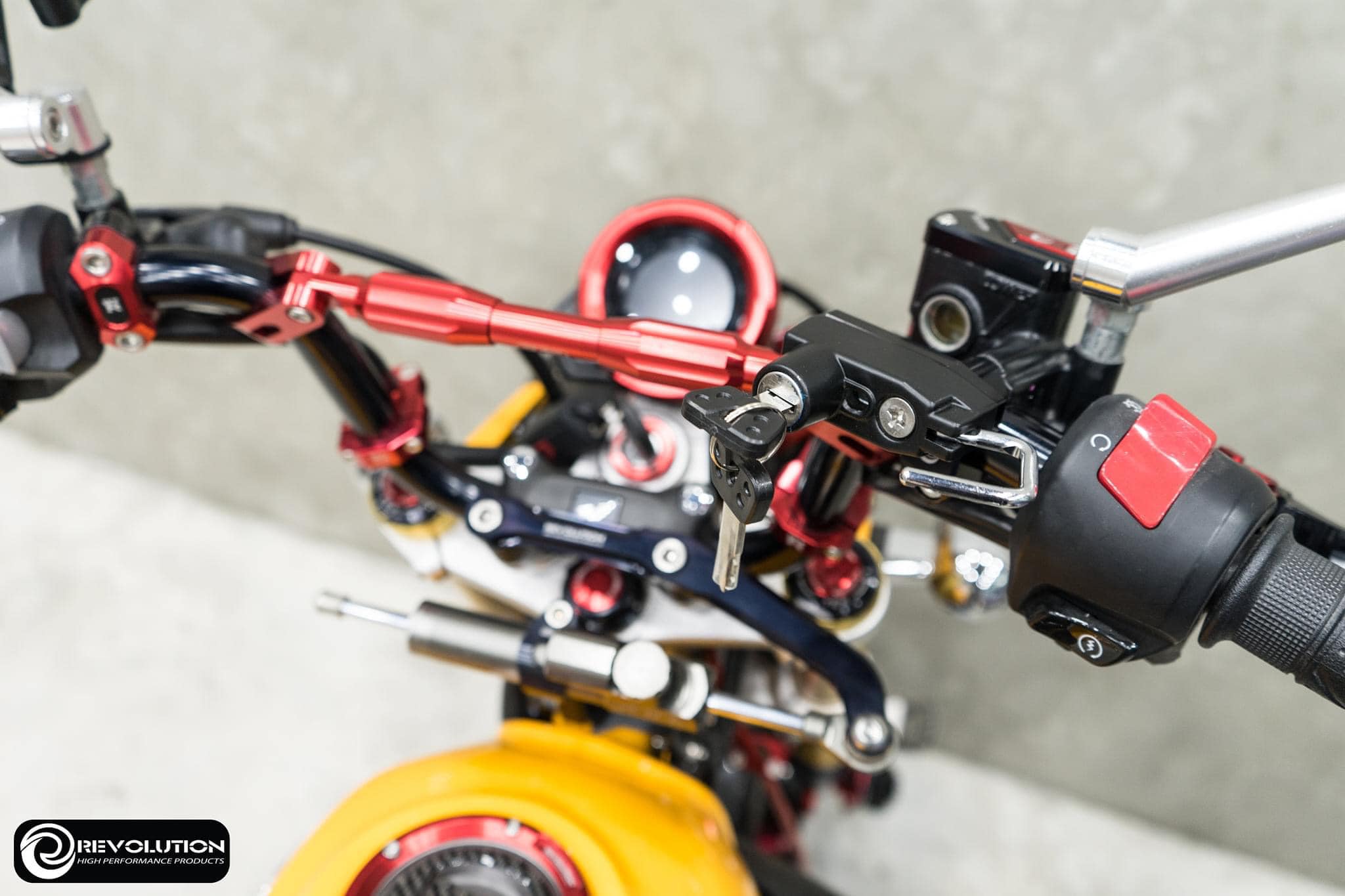 ชุดล็อคหมวกกันน็อค REVOLUTION (แฮนด์ 22.2 mm)