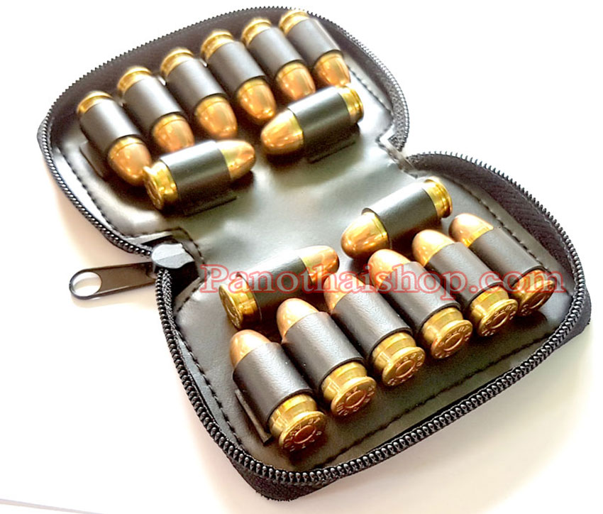กระเป๋าใส่ลูกกระสุนปืน .45ACP และ11มม ใส่กระสุนได้ 16 นัด.