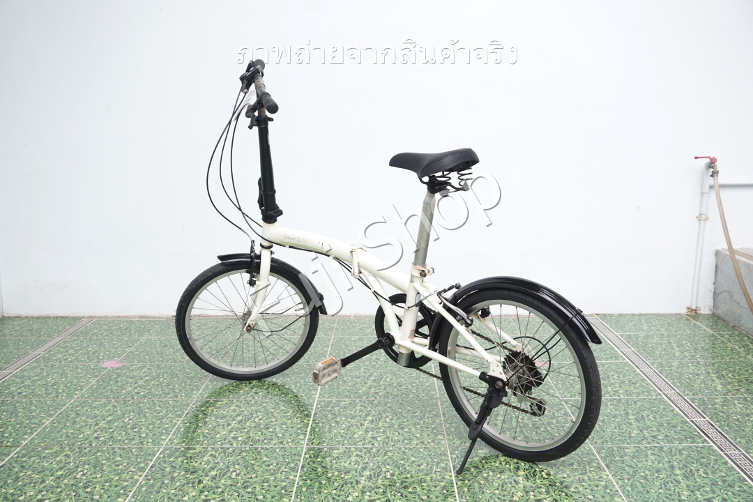 จักรยานพับได้ญี่ปุ่น - ล้อ 20 นิ้ว - มีเกียร์ - Dahon Suv D6 - สีขาว [จักรยานมือสอง]