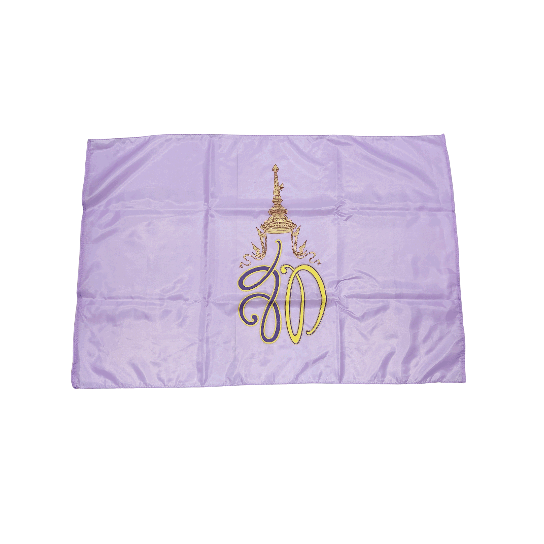 ธงสัญลักษณ์พระนามาภิไธย National Flag ธง ส.ท. วัสดุ ผ้าร่ม หลายขนาด จำนวน 1 ผืน