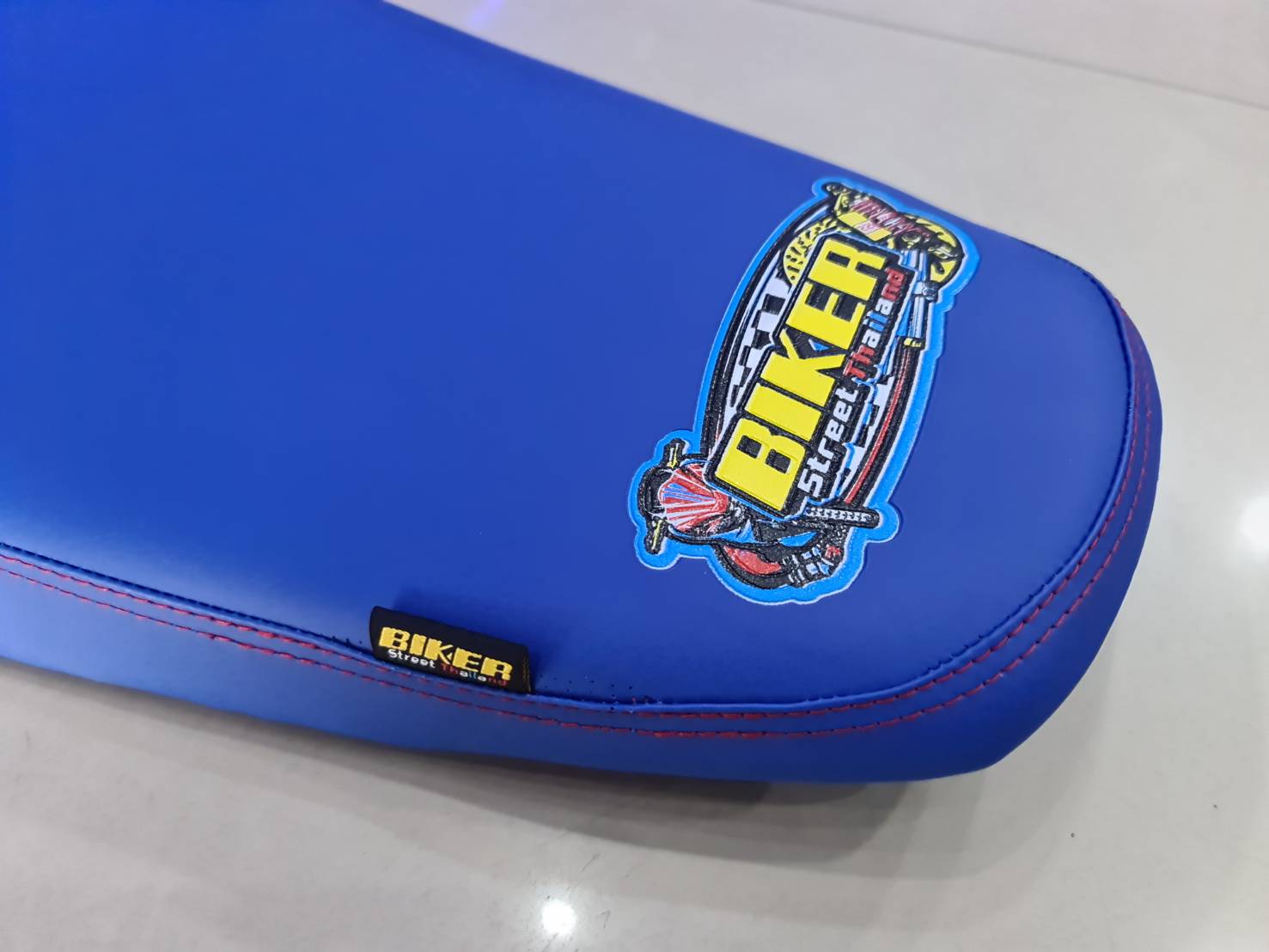 เบาะปาดบาง Wave 110 i 2013-2018 ลายbiker ราคา320