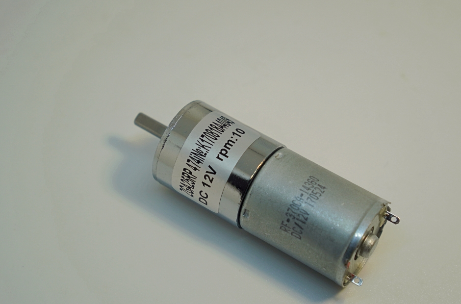 12V 10RPM DC Gear motor