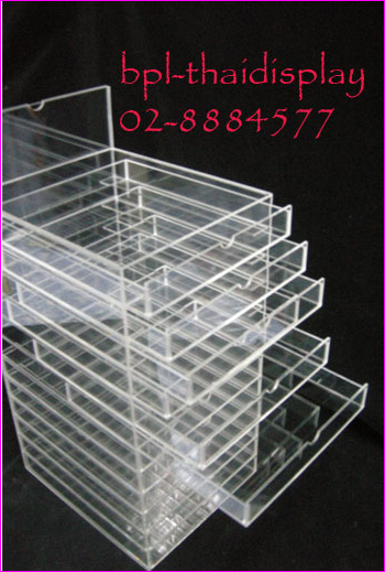 ตู้ใส่กระดาษ ขนาด A 4 ทำจากอะครีลิคใส หนา 4 มม. ทั้งตัว