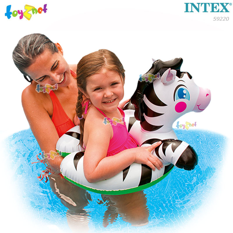 Intex Animal Split Ring Zebra 64x53 cm. no.59220