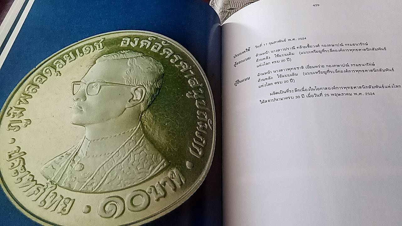 เหรียญกษาปณ์ เหรียญที่ระลึก กรุงรัตนโกสินทร์ พ.ศ. 2325-2525 ( 1 ชุด 2 เล่ม )