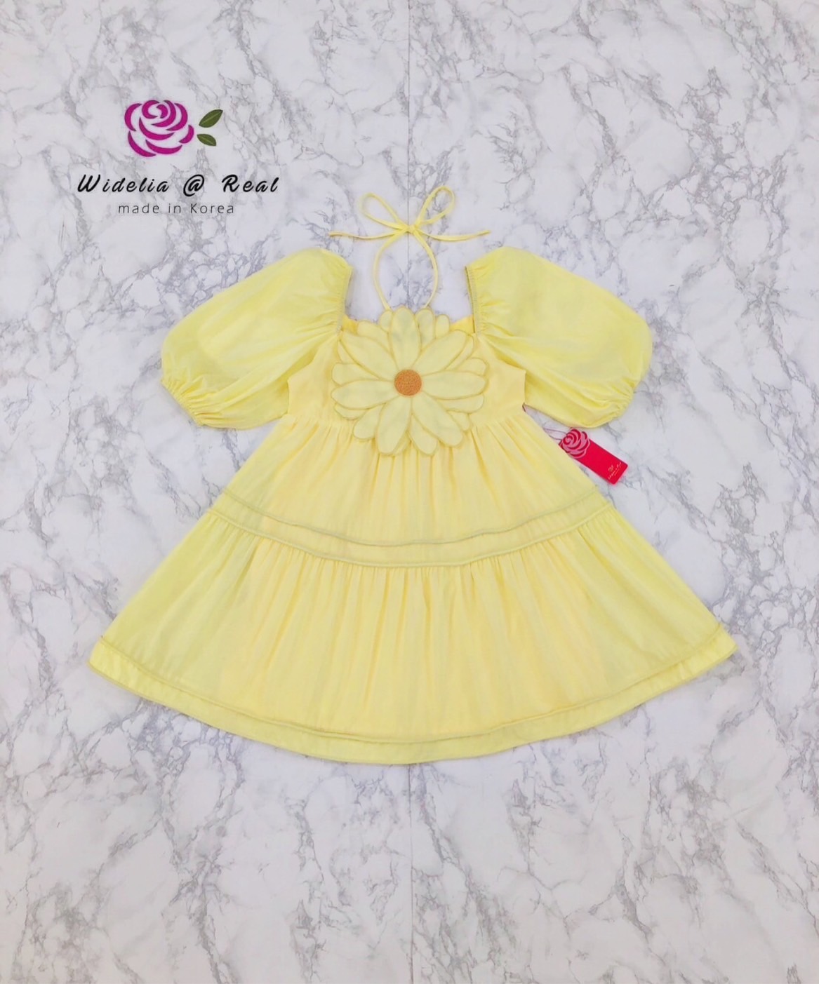 SRS Dress เดรสแขนพองแสนสวย