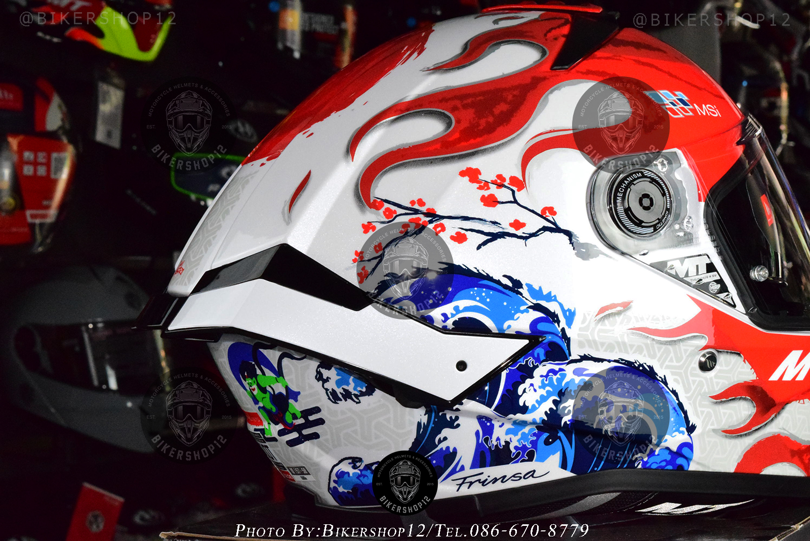 หมวกกันน็อค MT THUNDER 4 SV ลาย Ryusei Yamanaka