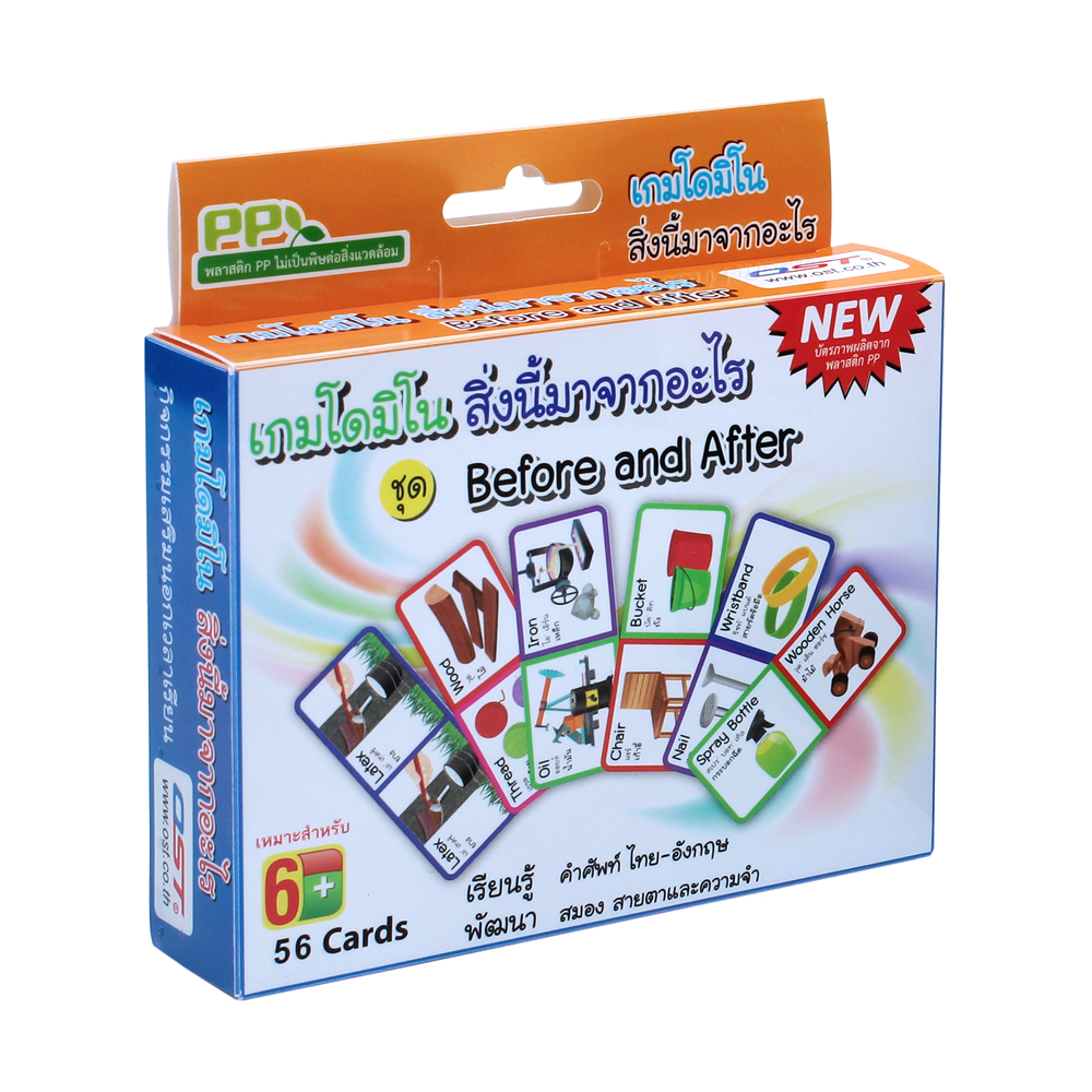 Education Domino Games ET-566 What Are Things Made Of (From)?