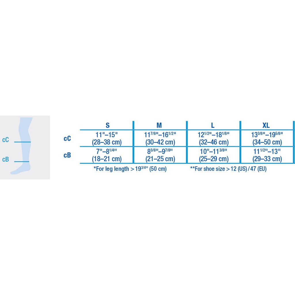 JOBST ULTRA ถุงน่องลดเส้นเลือดขอดระดับใต้เข่า แรงรัด 20-30 ขนาด L