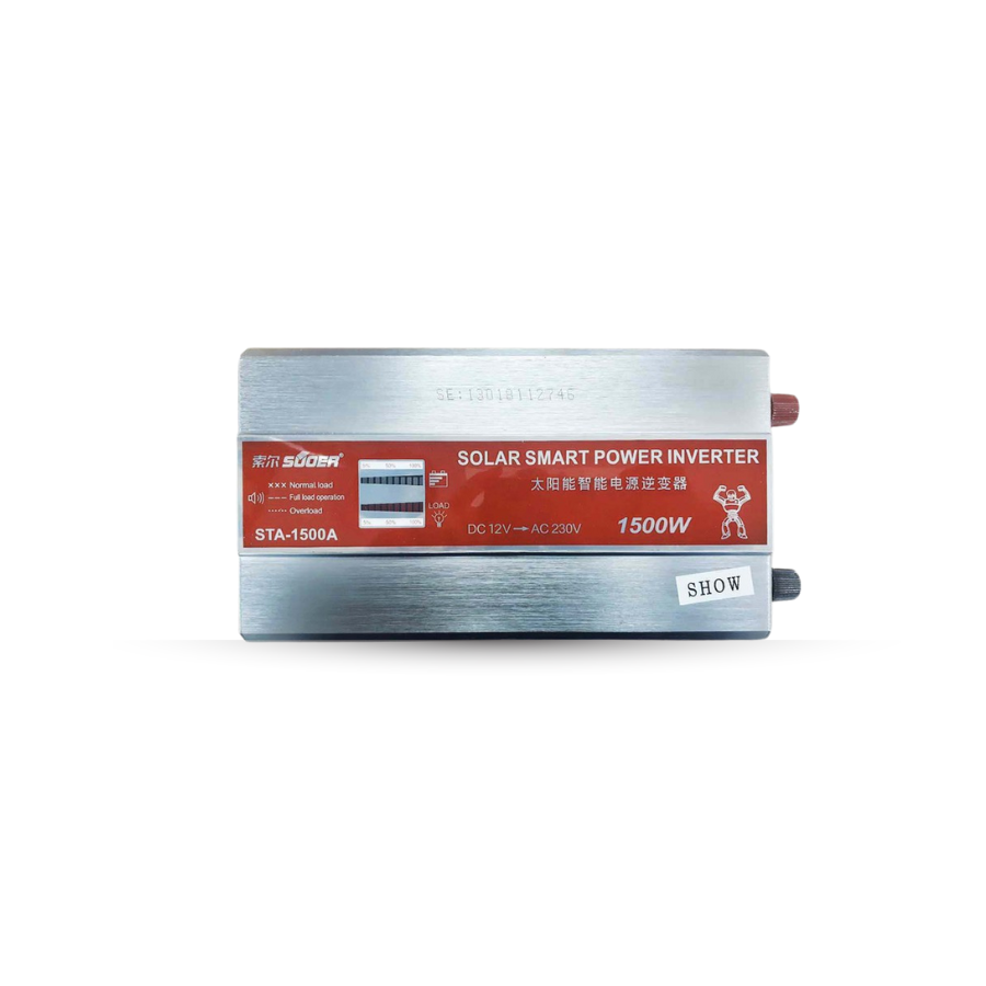 SUOER Modified Sine Wave Inverter STA-1500B (24V / 1500W ) | รับประกันสินค้า 3 เดือน | โมดิฟาย ไซน์ เวฟ อินเวอร์เตอร์