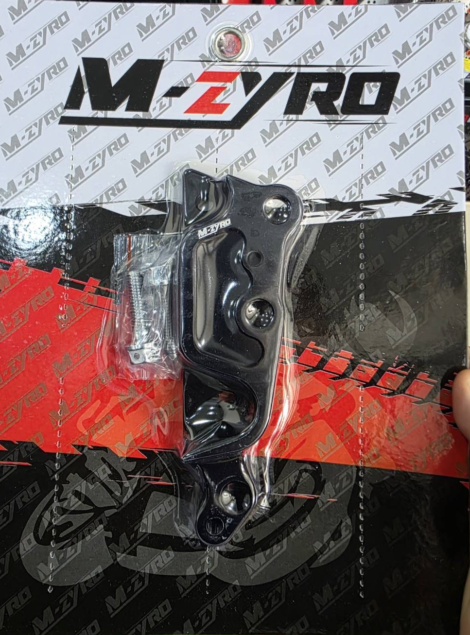 ขาจับปั้มbrembo4potหูชิด Forza300-350 M-zyro ใส่จานขนาด 300 MM. โช๊คเดิม พร้อมน็อต ราคา750
