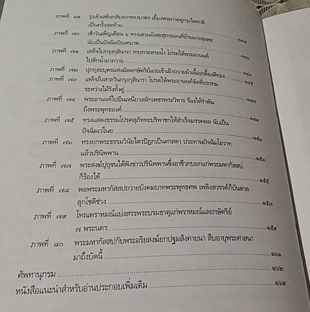 สมุดภาพพุทธประวัติ