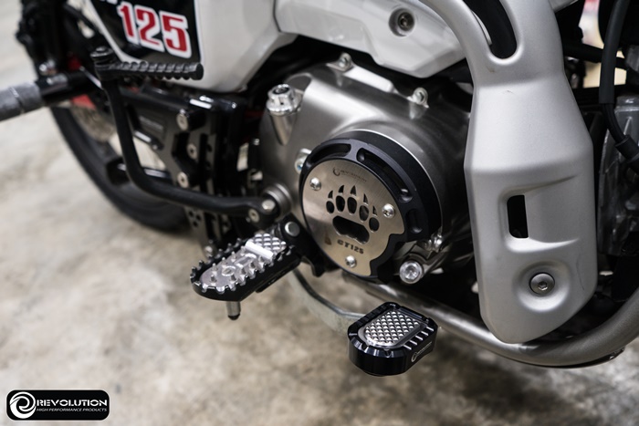 แป้นเหยียบเบรคหลัง CT125 REVOLUTION มี3สี แดง เทา ดำ ราคา780