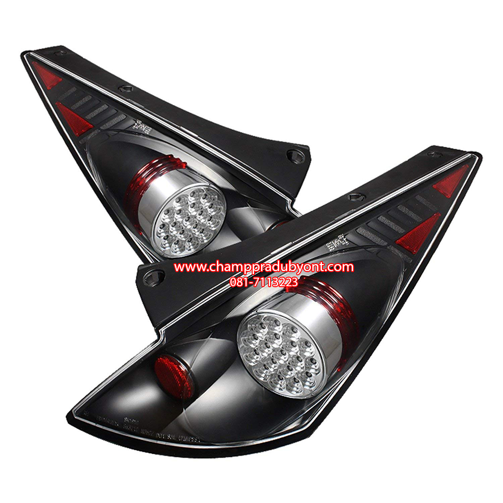 ไฟท้าย NISSAN 350Z ดำ LED (V.2)