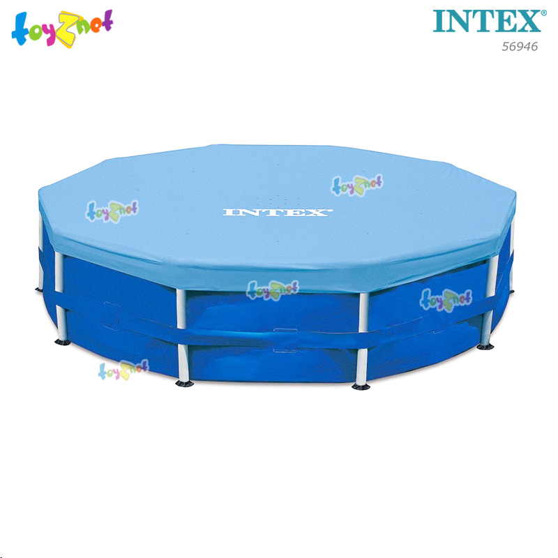 Intex 15ft Metal Frame Pool Set w/Cartr. Filter Pump (4.57 x 1.22 m.) No.56946