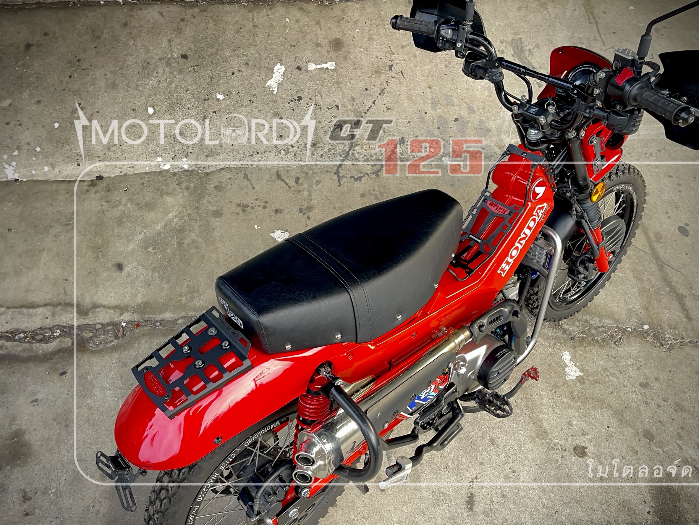 MotolordD CT125 Retro Sporty #murazakishop #ท้ายการไฟฟ้า
