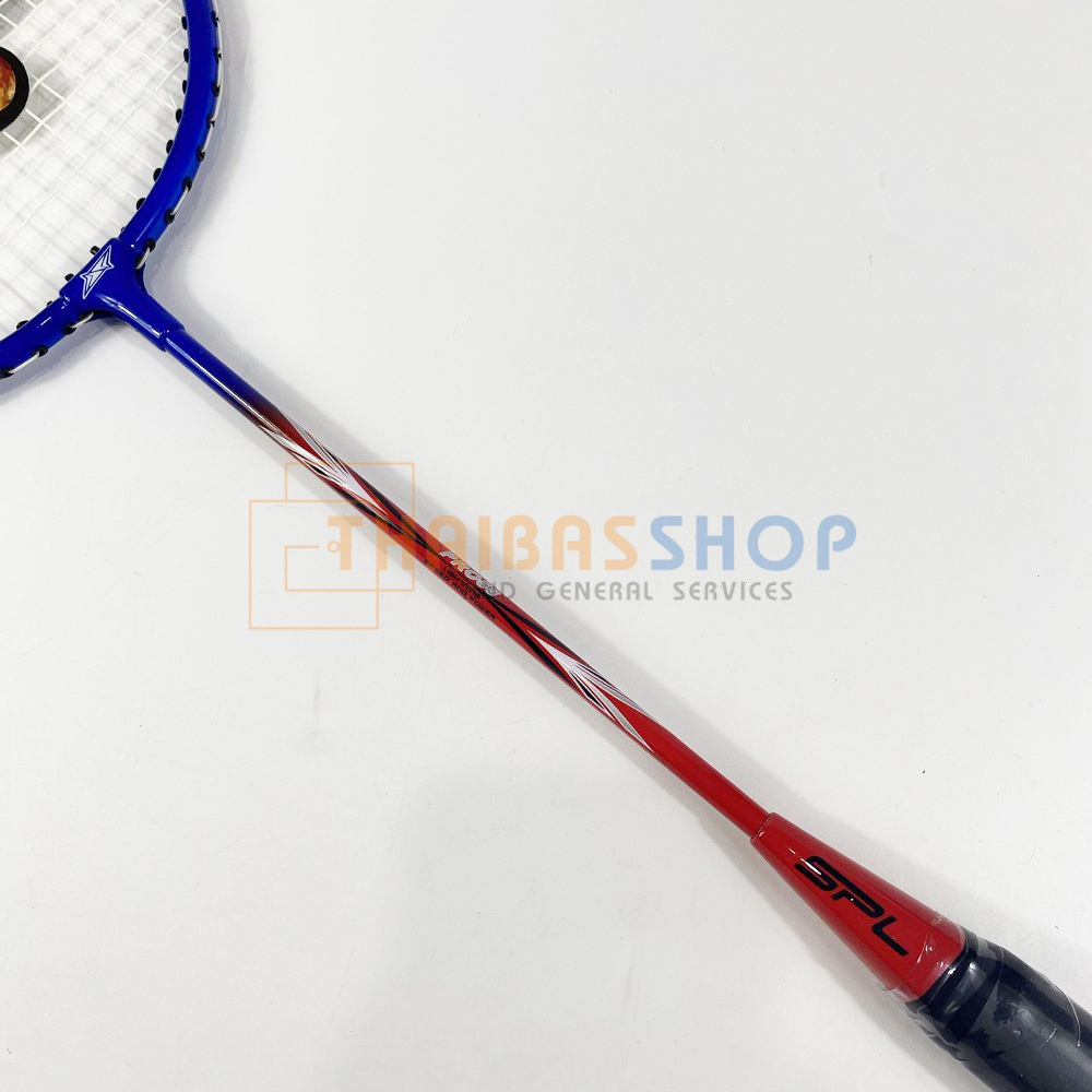 (ของแท้ 100%) ไม้แบดมินตัน ไม้แบด พร้อมซอง Sport Land (SPL) Pro 58 สีแดง-น้ำเงิน