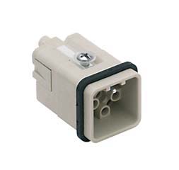 ILME รุ่น CQM 12 male Insert heavy duty connector 10A 400V size 21.21