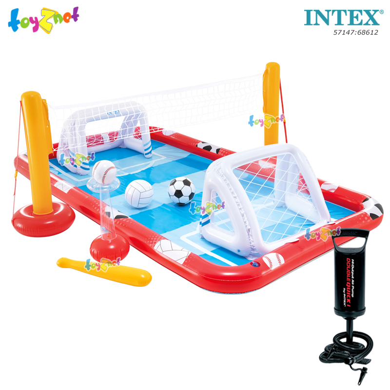 Intex Action Sports Play Center 3.25x2.67x1.02 m no.57147 + DQI Air Pump