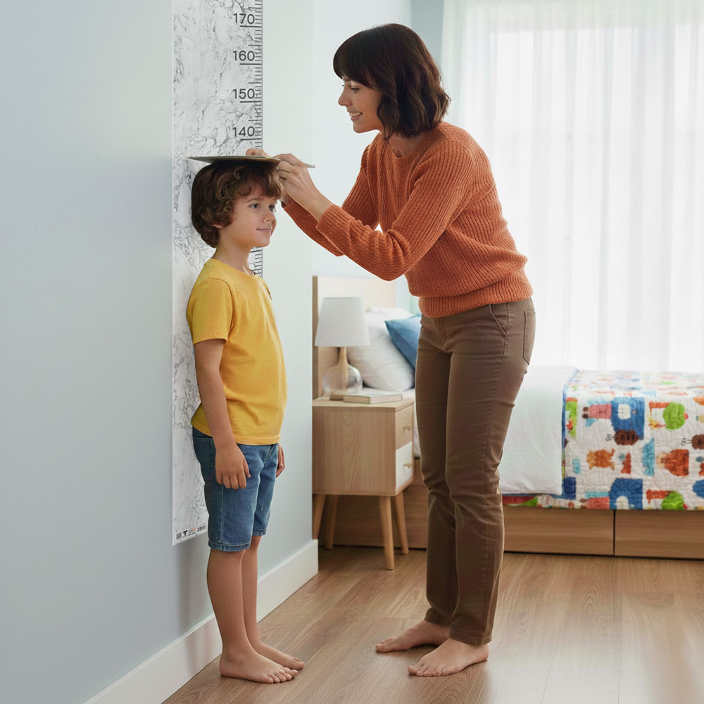 ที่วัดส่วนสูง 40-200ซม. ลายพื้นผิว