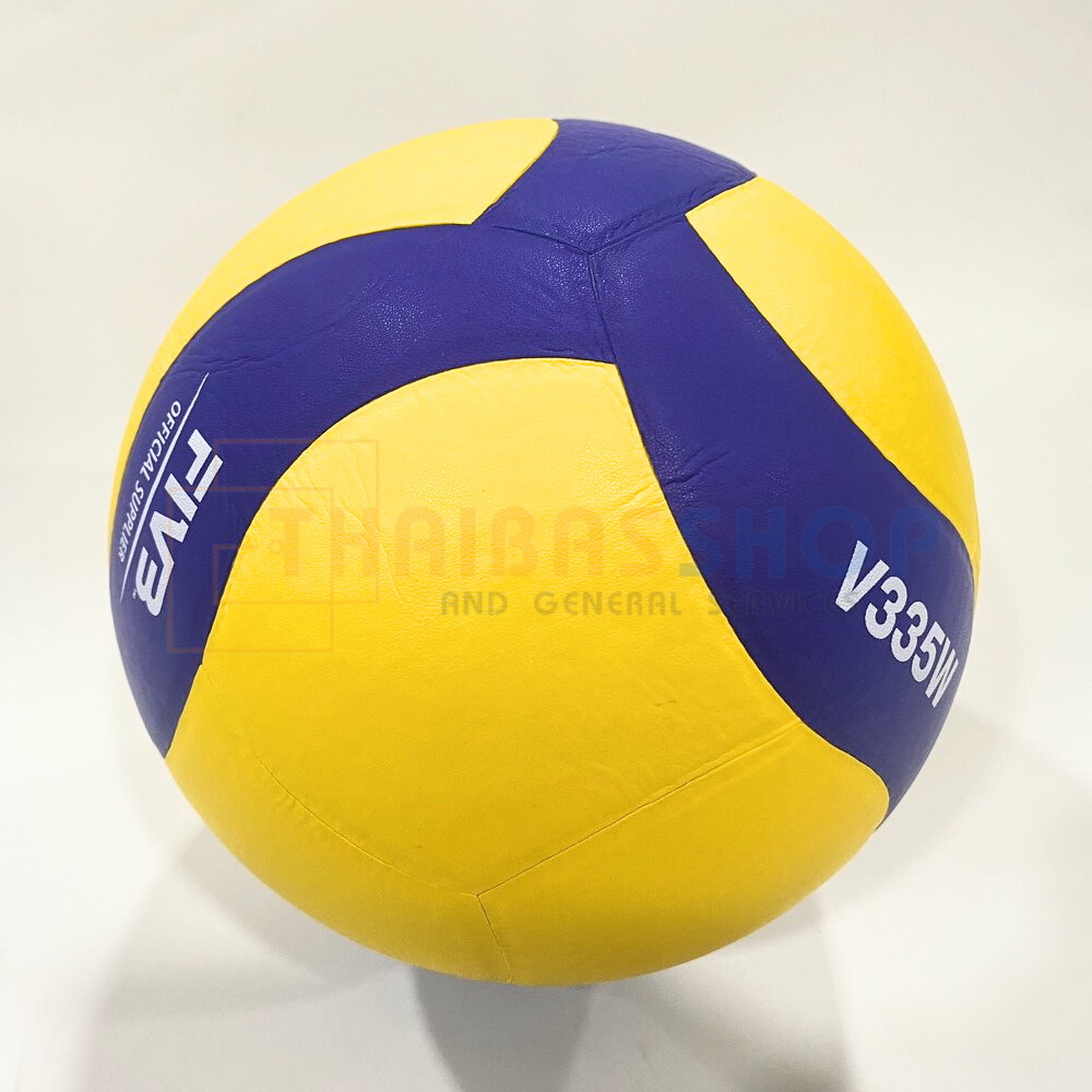 (ของแท้ 100%) วอลเลย์บอล Mikasa V335W ลูกวอลเลย์บอล หนังอัดพียู(PU) นุ่ม ของแท้ มีมอก. ลูกวอลเล่ย์ รุ่นสันทนาการ
