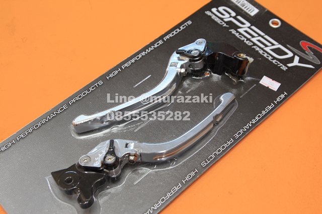 มือเบรค-ครัช ปรับ6ระดับ พับได้ SPEEDY M-SLAZ NEW R15 ราคา750