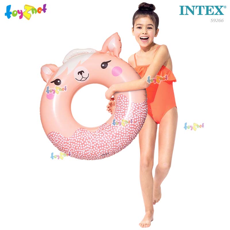 Intex Cute Animal Tube Pink Llama 84x76 cm no.59266
